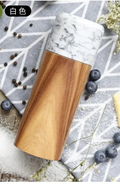 Wooden Marble Spice Spray Bottle